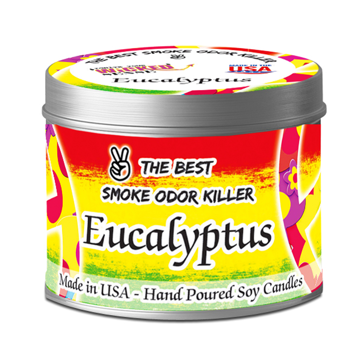 Eucalyptus Smoke Odor Eliminator Candle Wicked Sense USAWicked Sense USA