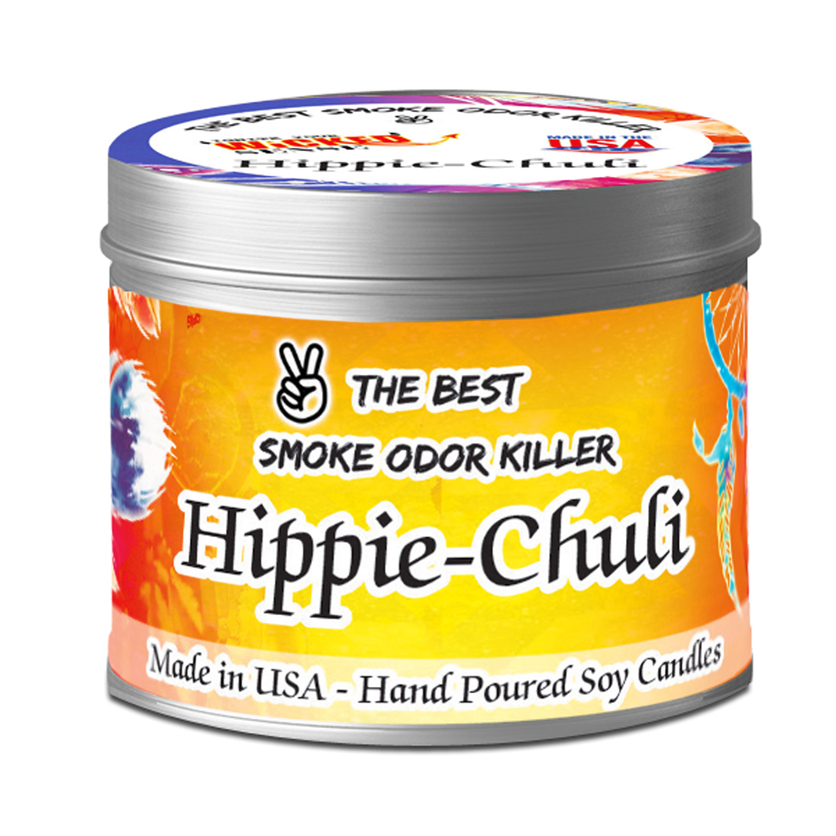 Hippie Chuli Smoke Odor Eliminator Candle Wicked Sense USAWicked