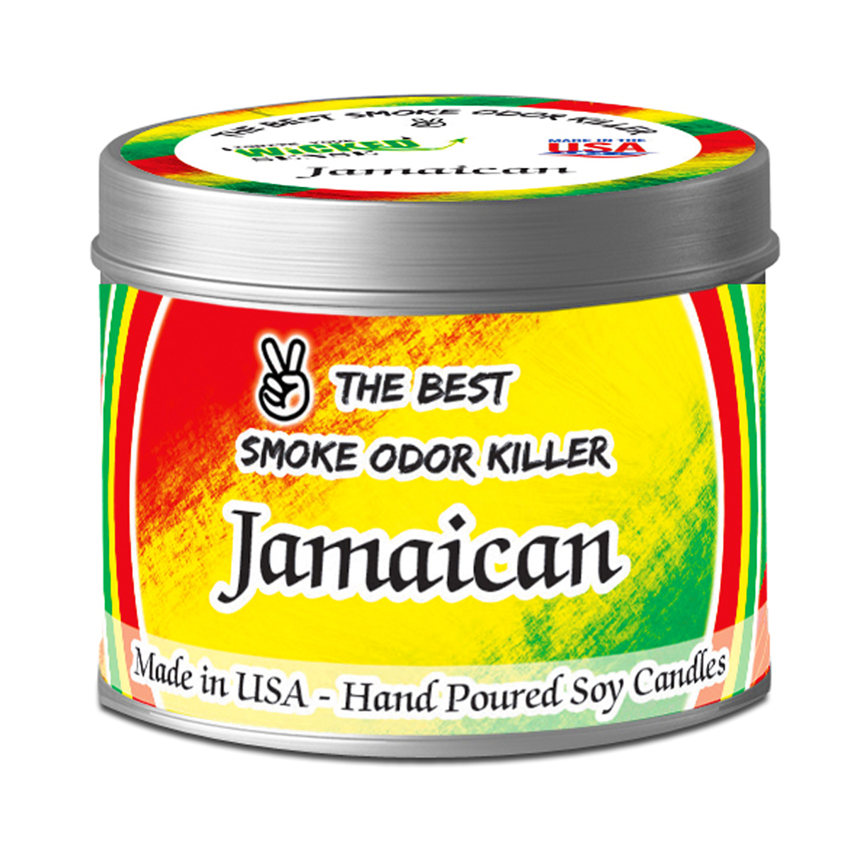 Jamaican Smoke Odor Eliminator Candle Wicked Sense USAWicked Sense USA
