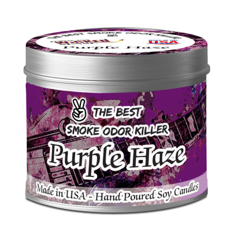 Purple Haze Smoke Odor Eliminator Candle Wicked Sense USAWicked Sense USA